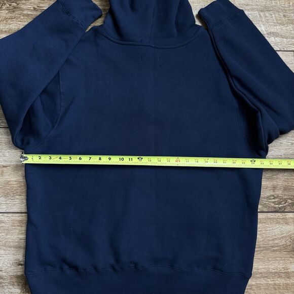 State Of Mine Sz XL 3D Oklahoma Hoodie Men Blue Drawstring Kangaroo Pocket NWT - Picture 5 of 9